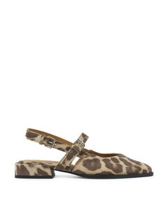 Jazz Valerie dames slingbacks bruin