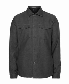 Heren overshirt bruin