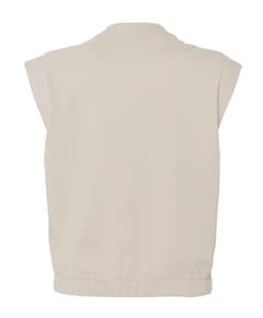Dames gilet beige