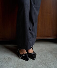 Julia dames slingbacks zwart