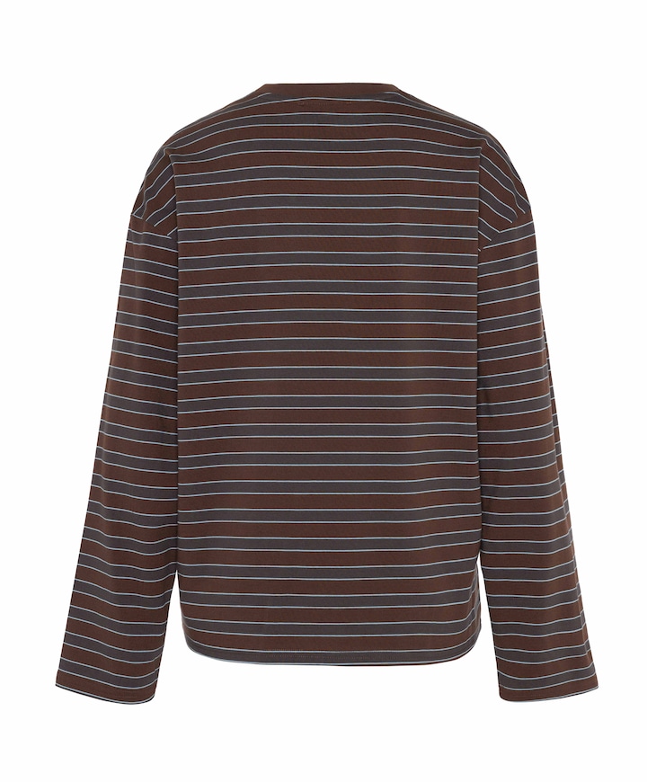 Dames longsleeve bruin