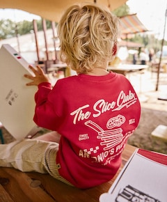 Jongens sweater rood