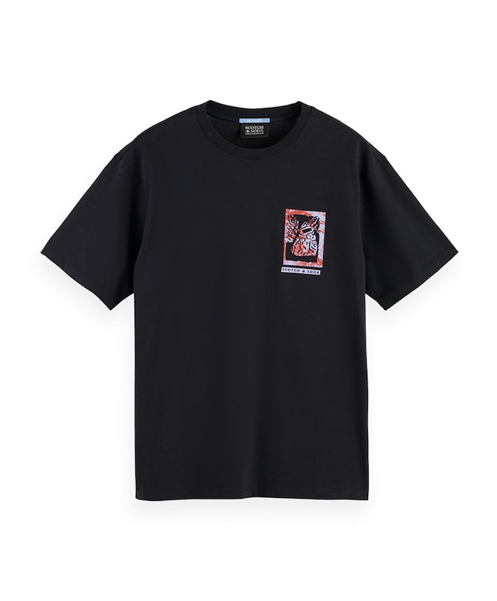 T-shirt zwart
