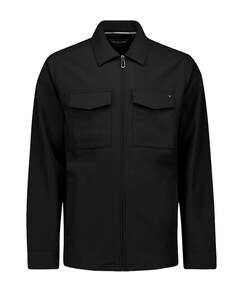 Heren overshirt zwart