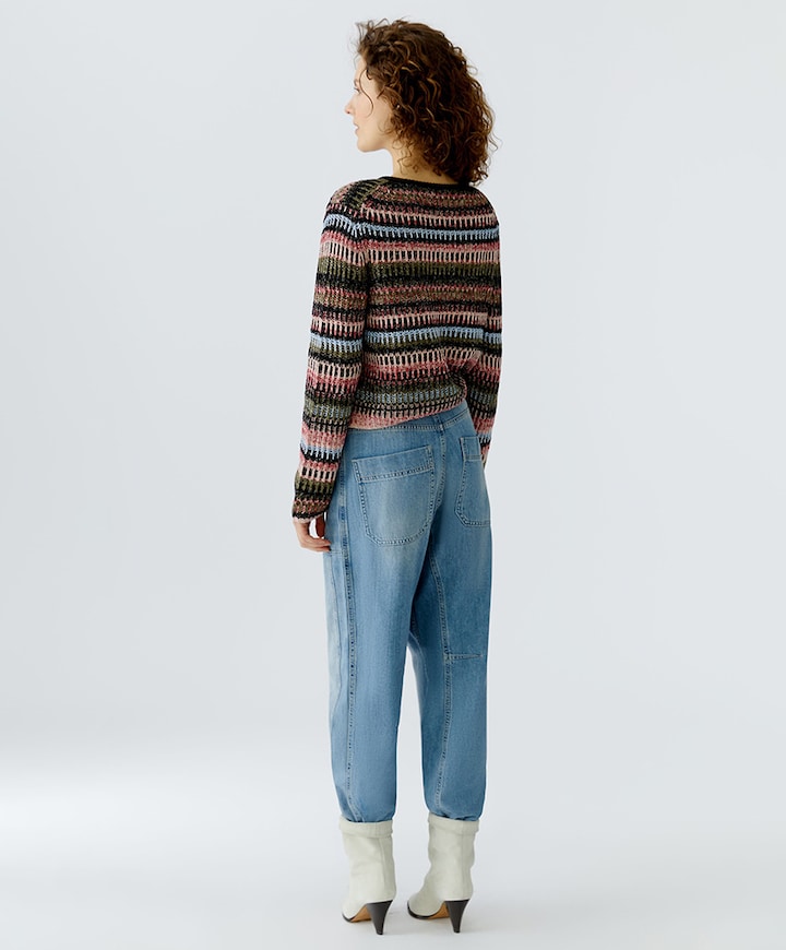 Dames vest multicolor