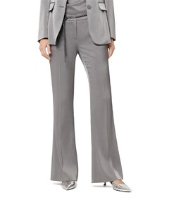 Bootleg broek zilver