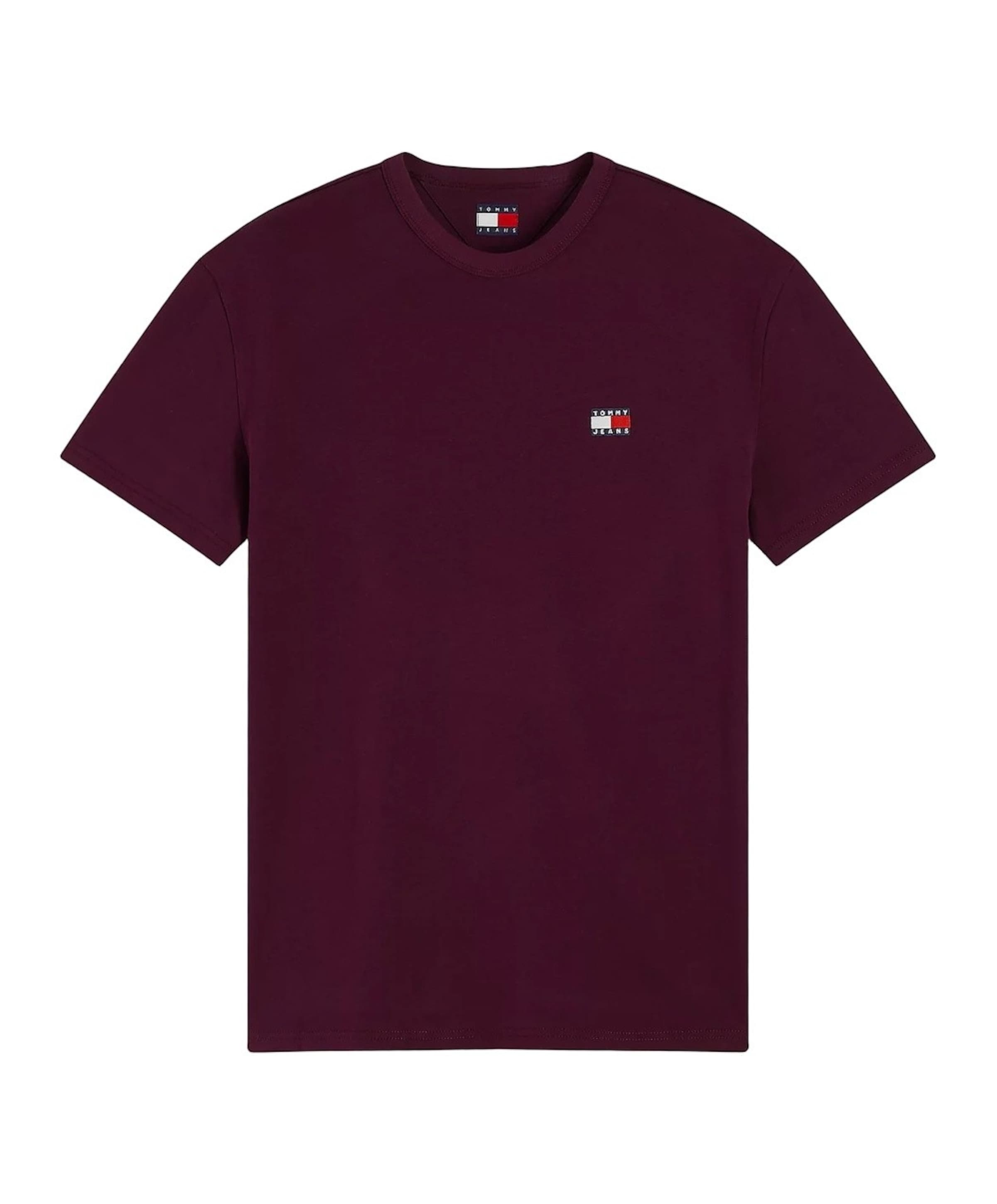 Heren T-shirt bordeaux
