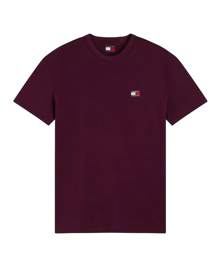 Heren T-shirt bordeaux