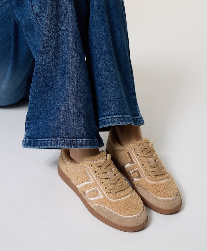 CLOUD dames sneakers beige