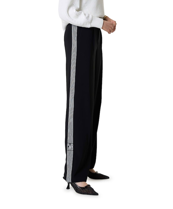 Etienne track broek zwart