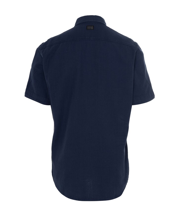 Overhemd lange mouw blauw