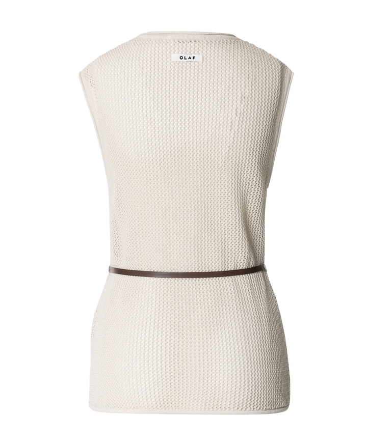 Dames top beige