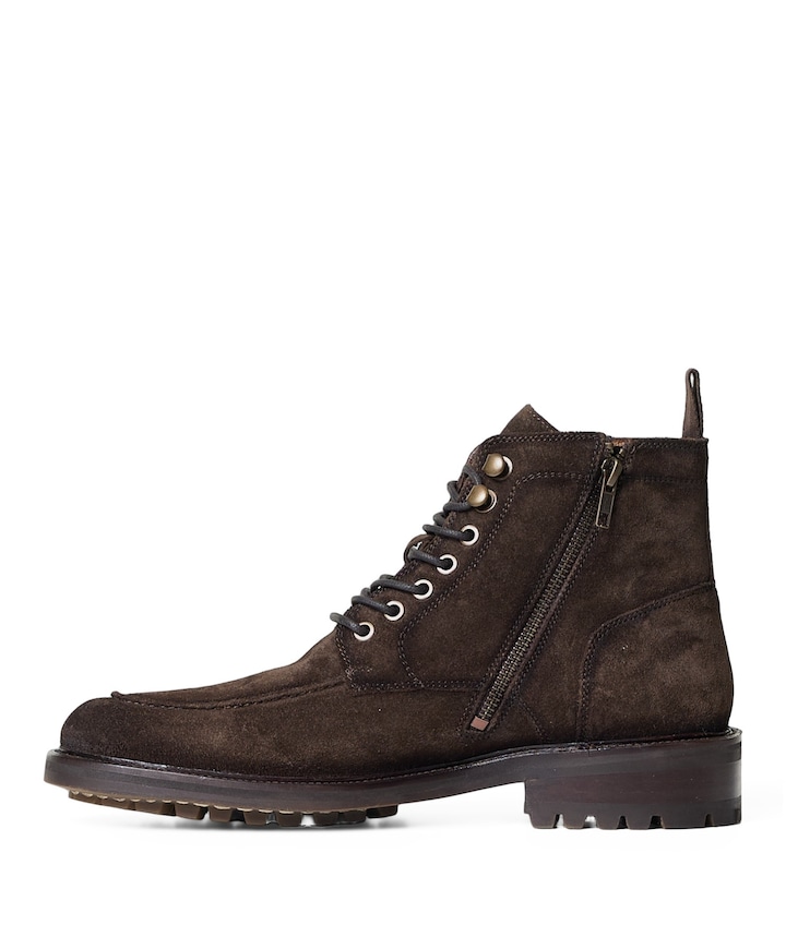 heren veterboots bruin