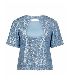 Dames top blauw