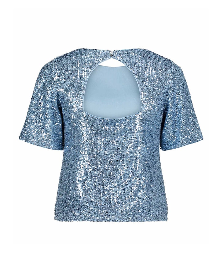 Dames top blauw