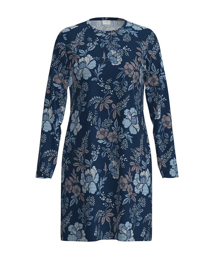 Dames nachthemd blauw
