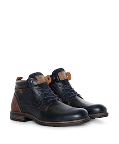 Conley  heren veterboots blauw