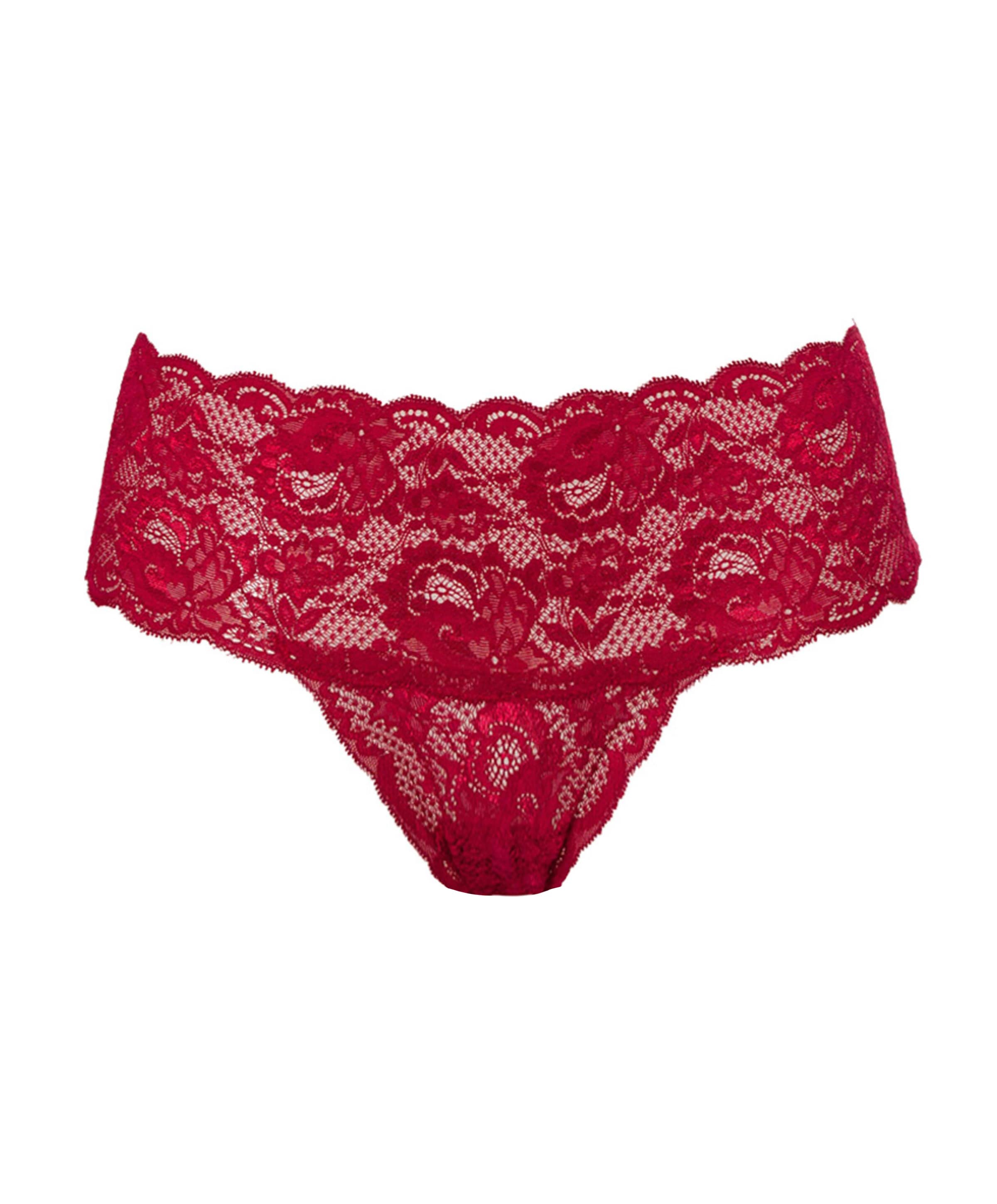 Dames string rood