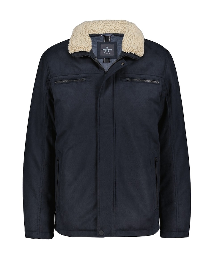Heren jas blauw