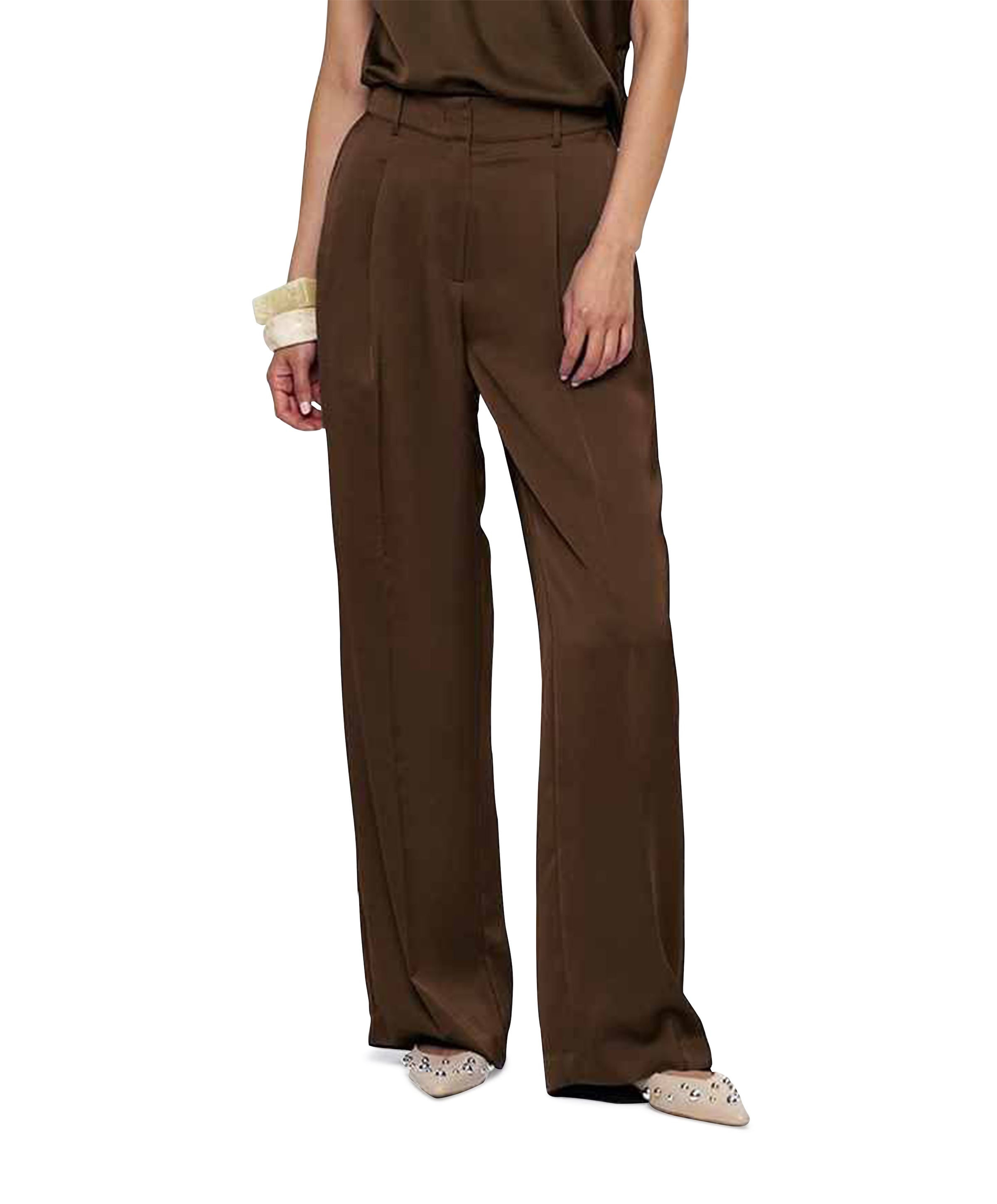 Jules dames broek bruin