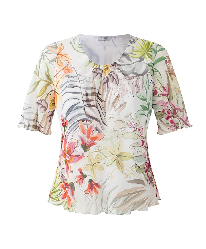 Dames T-shirt multicolor