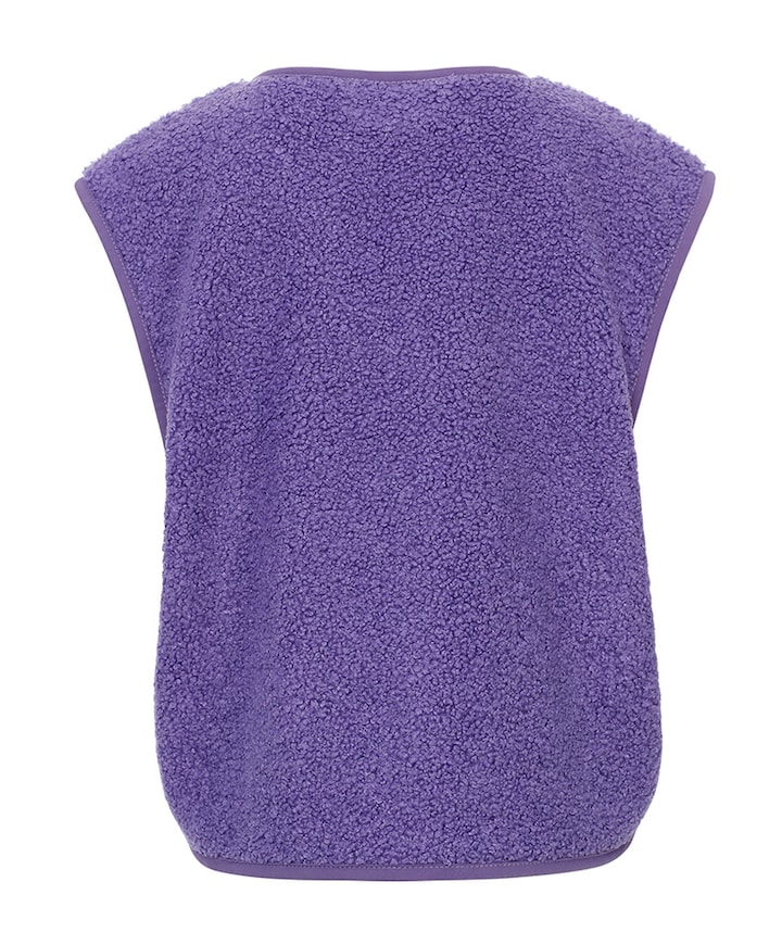 Meisjes gilet paars