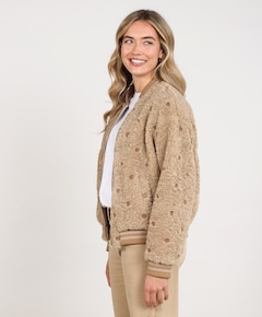 Dames jas beige