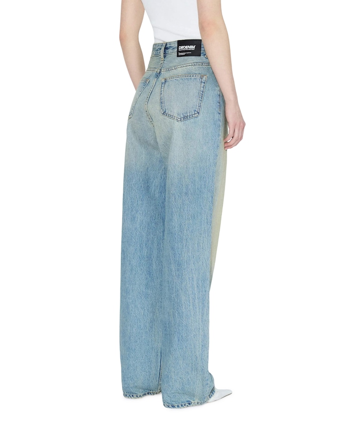 Donna dames jeans blauw