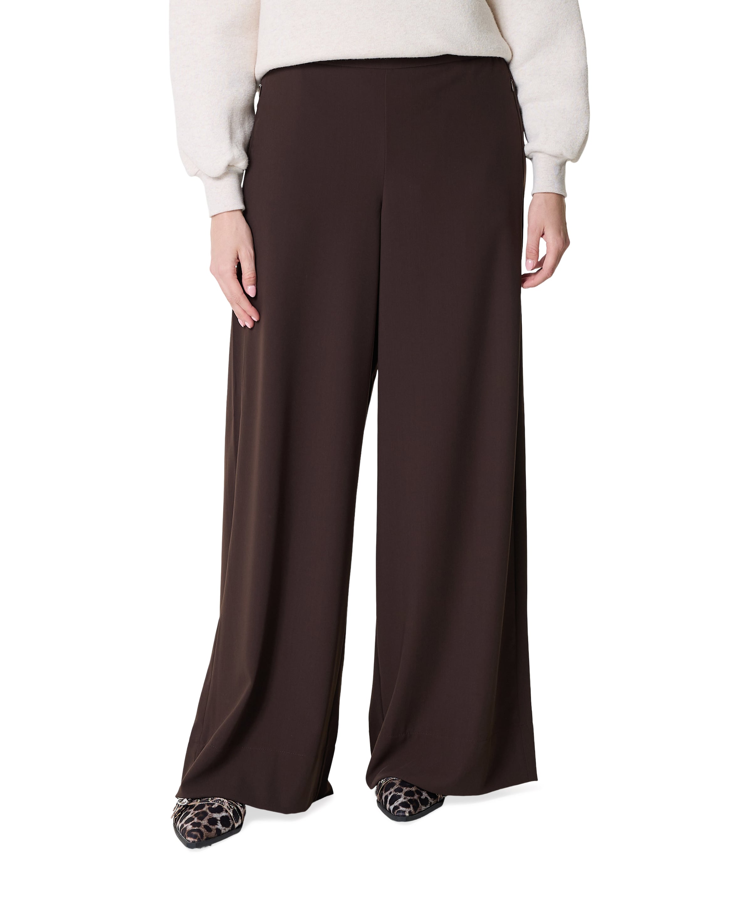 CORALIE dames pantalon bruin