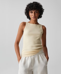 Dames top geel