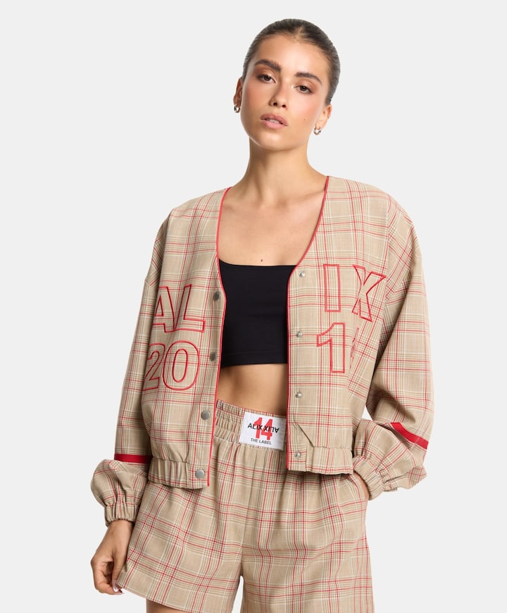 Dames jas beige