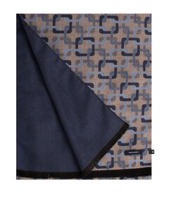 Heren sjaal blauw