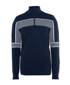 Heren pully blauw