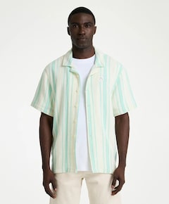 Heren overshirt blauw