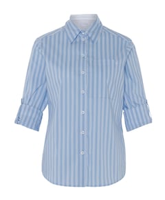 Dames blouse blauw