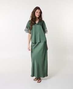 Dames rok groen