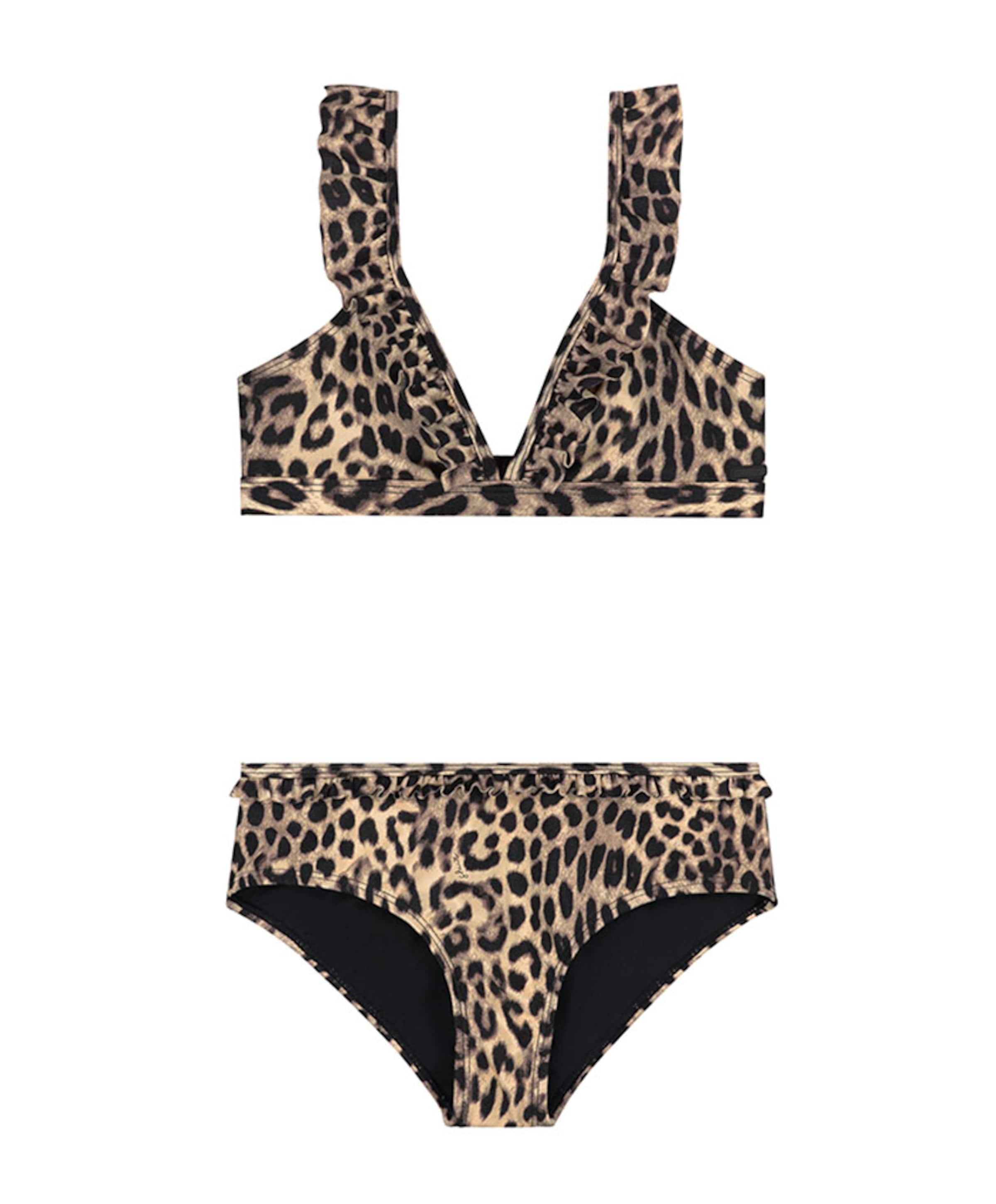 Meisjes bikiniset bruin