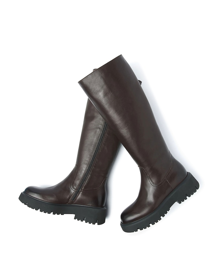 Ziva Vienna dames laarzen bruin