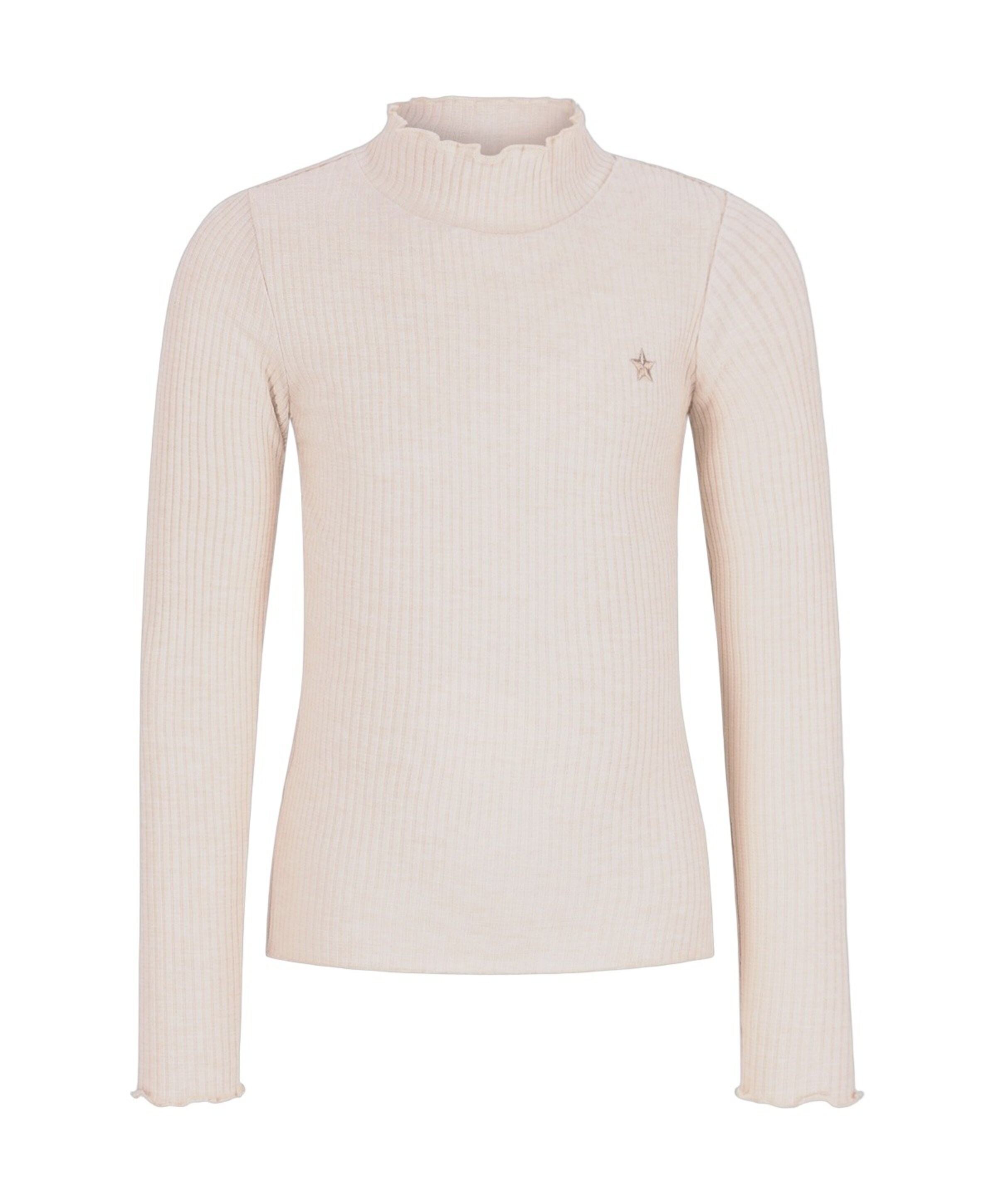 Meisjes longsleeve ecru