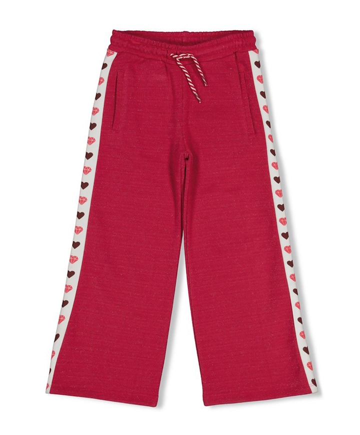 Broek sporty - Daily Princess meisjes broek rood