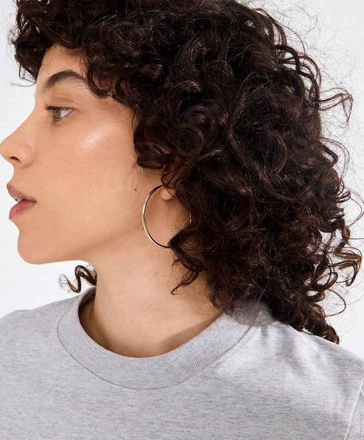 Dames oorbellen goud