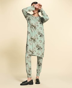 Dames pyjamabroek groen