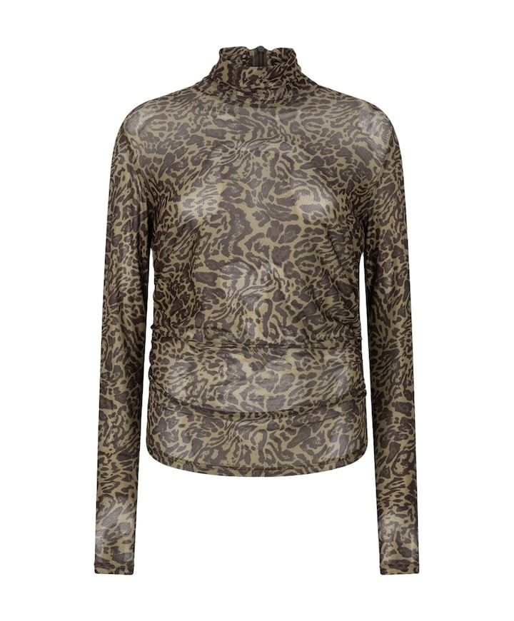 Dames longsleeve groen