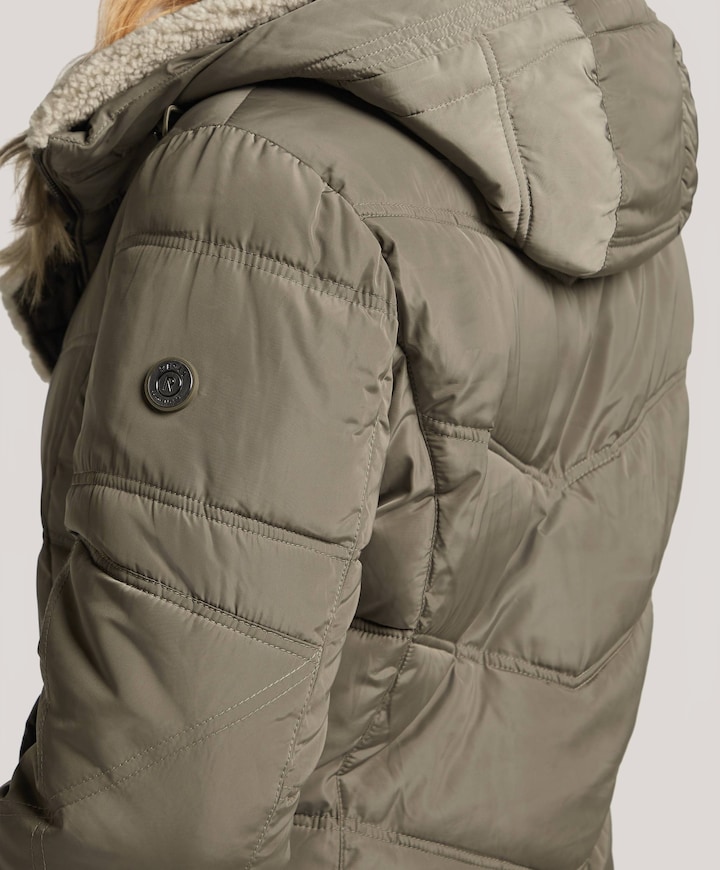 Dames jas beige