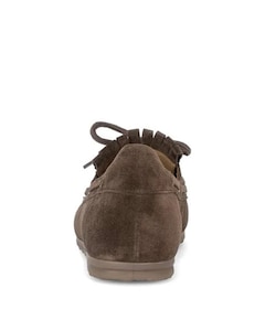dames mocassins bruin