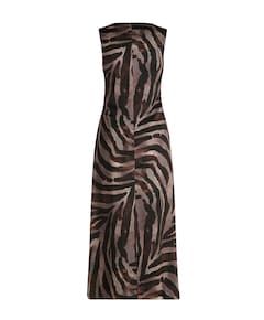 Dames jurk bruin
