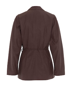 Dames blazer bruin
