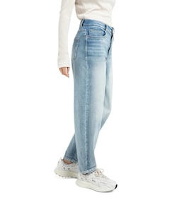 High-waist jeans dames jeans blauw