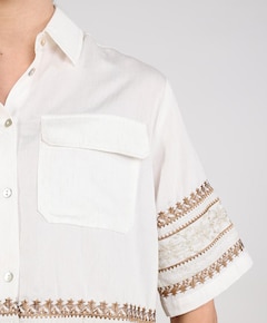 Dames blouse ecru