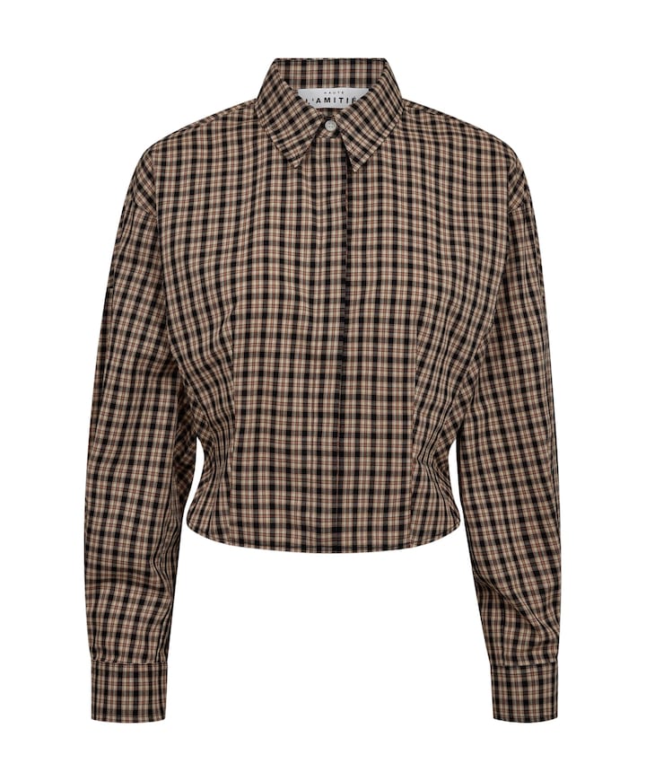 Dames blouse beige